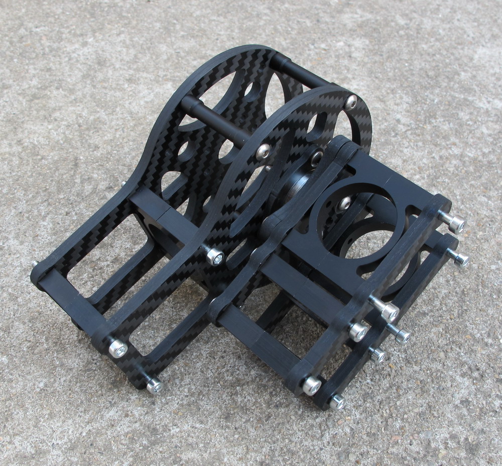 Carbon Fiber 4mm motor cage Z Axis For iPower GBM5208
